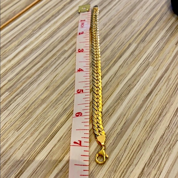 18K Gold Bracelet. - Picture 8 of 9